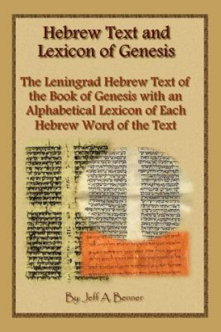 Kniha Hebrew Text and Lexicon of Genesis Jeff A Benner