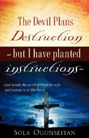 Kniha Devil Plans Destruction -But I Have Planted Instructions- Sola Ogunseitan
