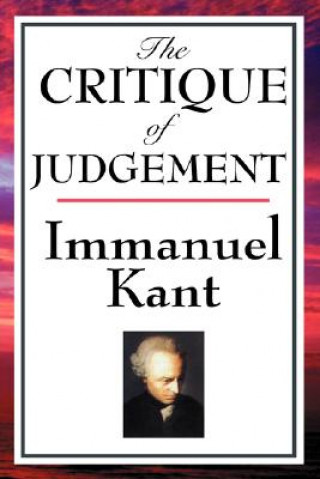 Kniha Critique of Judgement Immanuel Kant