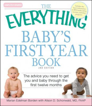 Könyv "Everything" Baby's First Year Book Marian Bordman