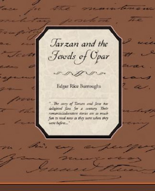 Kniha Tarzan and the Jewels of Opar Edgar Rice Burroughs