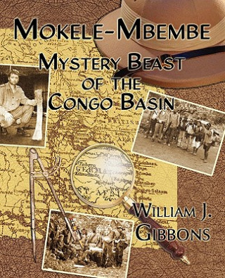 Carte Mokele-Mbembe William J. Gibbons