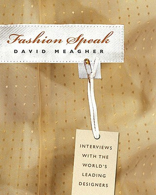 Kniha Fashion Speak David Meagher