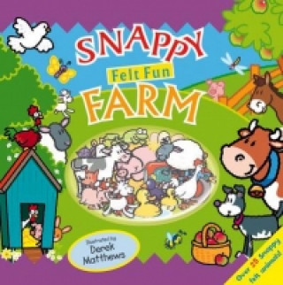 Buch Snappy Felt Fun: Farm Derek Mathews