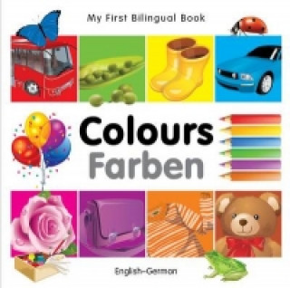 Kniha My First Bilingual Book - Colours 