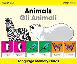 Knjiga Language Memory Cards - Animals - English-polish 