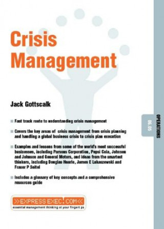 Kniha Crisis Management Gottschalk