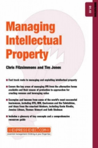 Livre Managing Intellectual Property Tim Jones