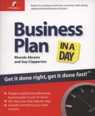 Carte Business Plan In A Day Rhonda Abrams