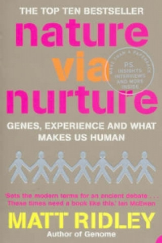 Kniha Nature via Nurture Matt Ridley