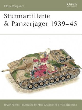 Kniha Sturmartillerie & Panzerjager 1939-45 Bryan Perrett