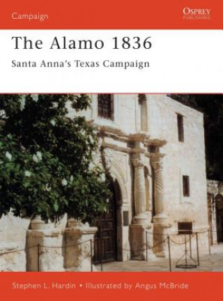 Carte Alamo 1836 Stephen Hardin