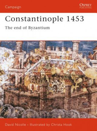 Carte Constantinople 1453 David Nicolle