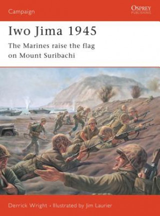 Carte Iwo Jima 1945 Derrick Wright