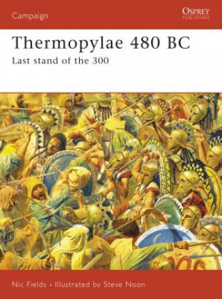 Kniha Thermopylae 480 BC Nic Fields