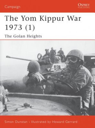 Carte Yom Kippur War 1973 Simon Dunstan