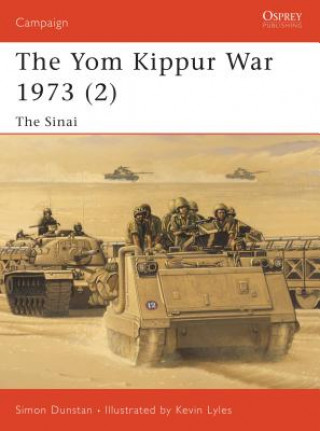 Carte Yom Kippur War 1973 Simon Dunstan