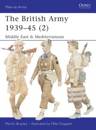 Könyv British Army 1939-45 (2) Martin Brayley