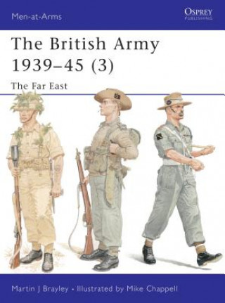 Könyv British Army 1939-45 (3) Martin J. Brayley
