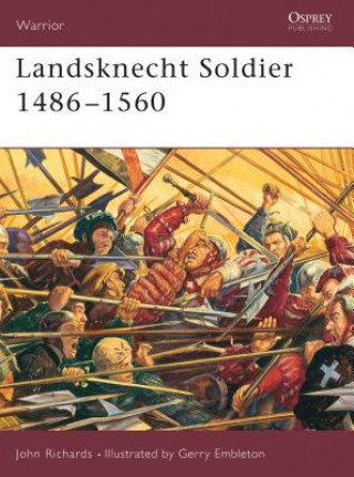 Kniha Landsknecht Soldier John Richards
