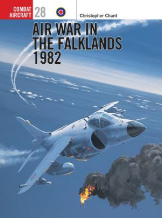 Carte Air War in the Falklands 1982 Christopher Chant