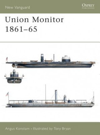 Carte Union Monitor 1861-65 Angus Konstam