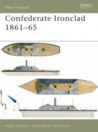 Carte Confederate Ironclad 1861-65 Angus Konstam