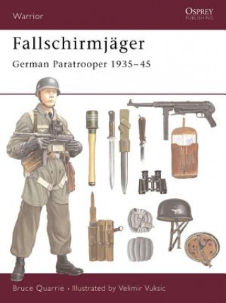 Kniha Fallschirmjager Bruce Quarrie