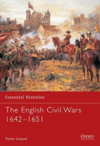 Carte English Civil Wars 1642-1651 Peter Gaunt
