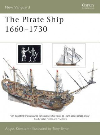 Carte Pirate Ship 1660-1730 Angus Konstam