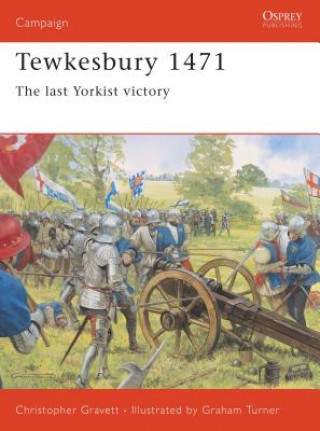 Carte Tewkesbury 1471 Christopher Gravett