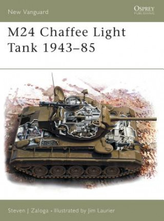 Könyv M24 Chaffee Light Tank 1943-85 Steven J. Zaloga