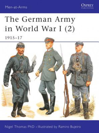 Kniha German Army in World War I (2) Nigel Thomas