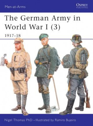 Könyv German Army in World War I (3) Nigel Thomas