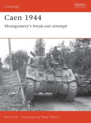 Книга Caen 1944 Ken Ford