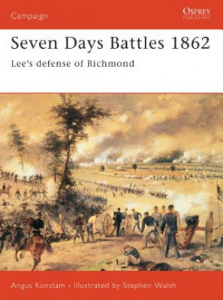 Carte Seven Days Battles 1862 Angus Konstam