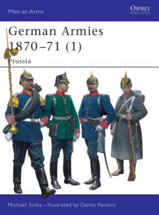 Carte German Armies 1870-71 Darko Pavlovič