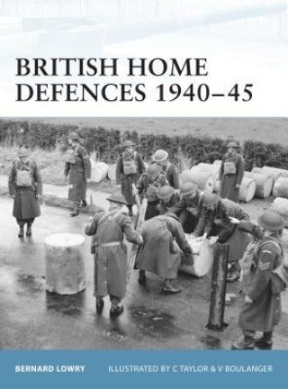Kniha British Home Defences 1940-45 Bernard Lowry