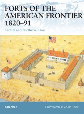 Carte Forts of the American Frontier 1820-91 Ron Field