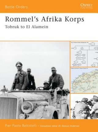 Kniha Rommel's Afrika Korps Pier Paolo Battistelli