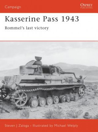 Carte Kasserine Pass 1943 Steven J. Zaloga