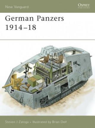 Книга German Panzers 1914-18 Steven J. Zaloga