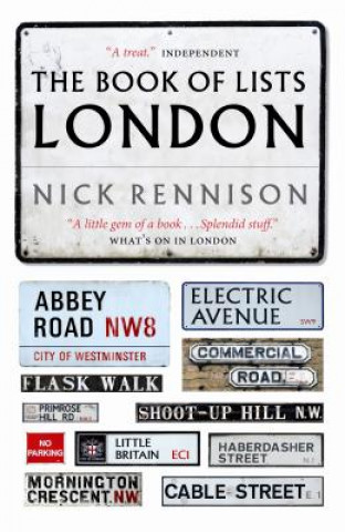 Carte Book Of Lists London Nick Rennison