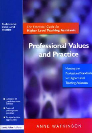 Book Professional Values and Practice Anne Watkinson
