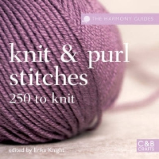 Książka Knit & Purl Stitches Erika Knight