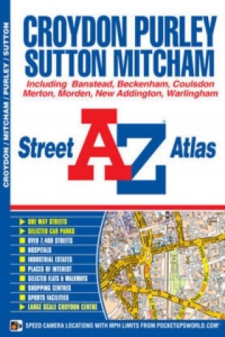 Carte Croydon Street Atlas Geographers' A-Z Map Company