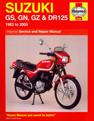 Carte Suzuki GS, GN, GZ & DR125 Singles (82 - 05) Jeremy Churchill