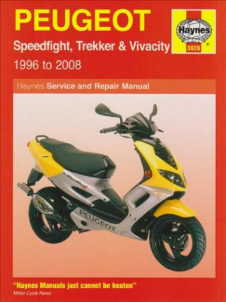 Kniha Peugeot Speedfight, Trekker & Vivacity Scooters ('96 - '08) Phil Mather
