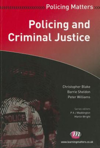 Książka Policing and Criminal Justice Christopher Blake