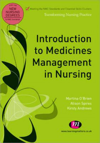 Kniha Introduction to Medicines Management in Nursing Martina O´Brien